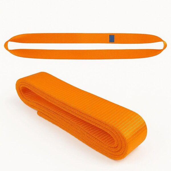 Endlosbandschlinge, EN1492-1, SF:7, WLL: 500 kg Orange