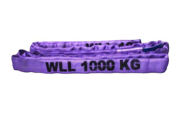 Rundschlinge mit Einfachmantel WLL: 1.000 kg