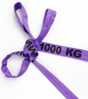 Rundschlinge mit Einfachmantel WLL: 1.000 kg