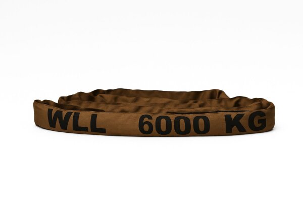 Rundschlinge mit Einfachmantel WLL: 6.000 kg