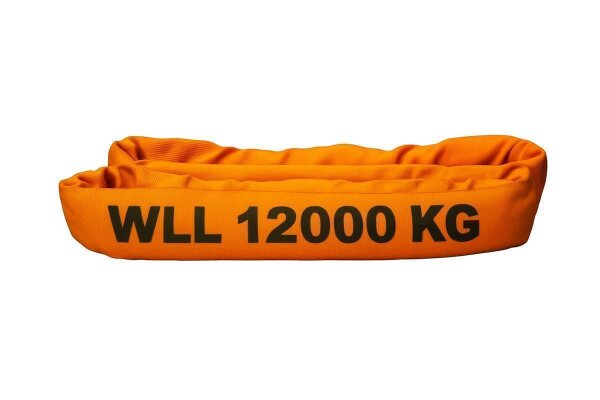 Rundschlinge mit Einfachmantel WLL: 12.000 kg