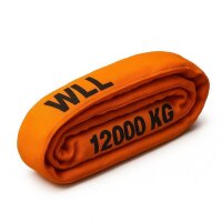 Rundschlinge mit Einfachmantel WLL: 12.000 kg